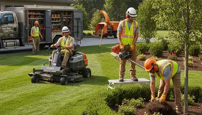 Richmond, VA tree trimming and landscaping service for residential property maintenance