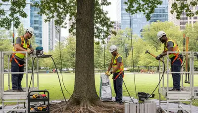 Root protection service for trees in Richmond, VA by Arbor Tree Care