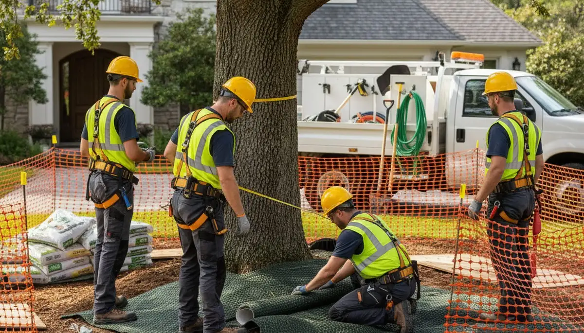 Root protection service for trees in Richmond, VA by Arbor Tree Care