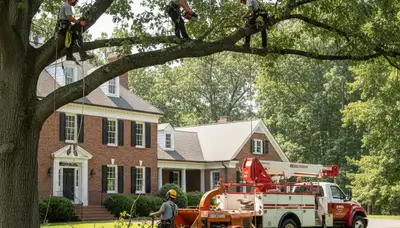 Professional tree trimming service in Richmond, VA for safe, precise tree care