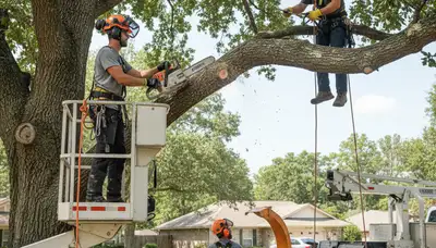 Tree trimming service in Richmond, VA improving tree health and curb appeal